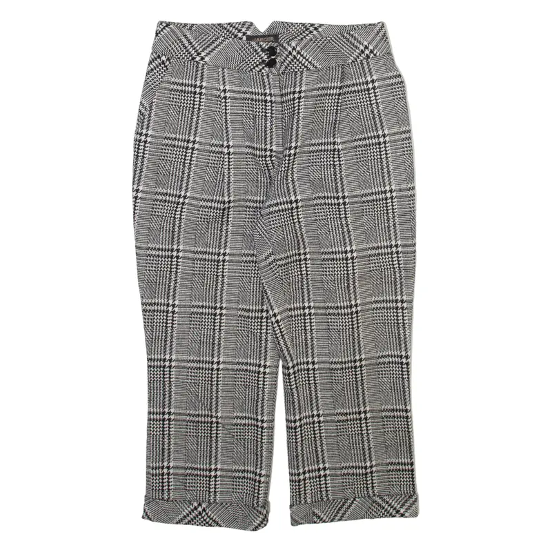 Jaeger Womens Trousers Grey Regular Straight Wool W30 L22 1