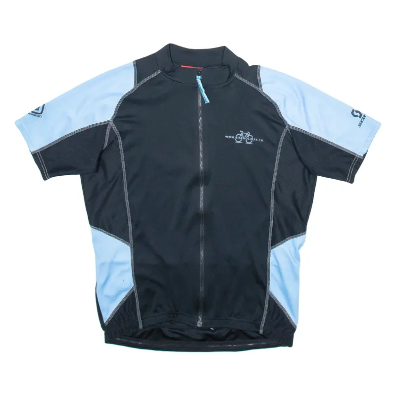 Jakroo Full Zip Cycling Mens Jersey Black Xl 1