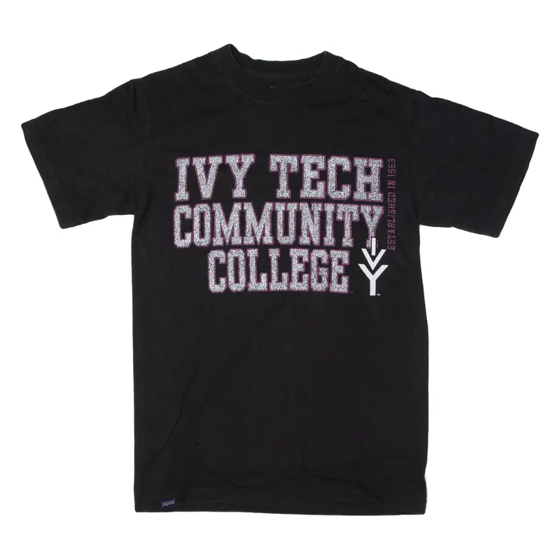 Jansport Ivy Tech Community College Womens T-Shirt Black Usa L 1
