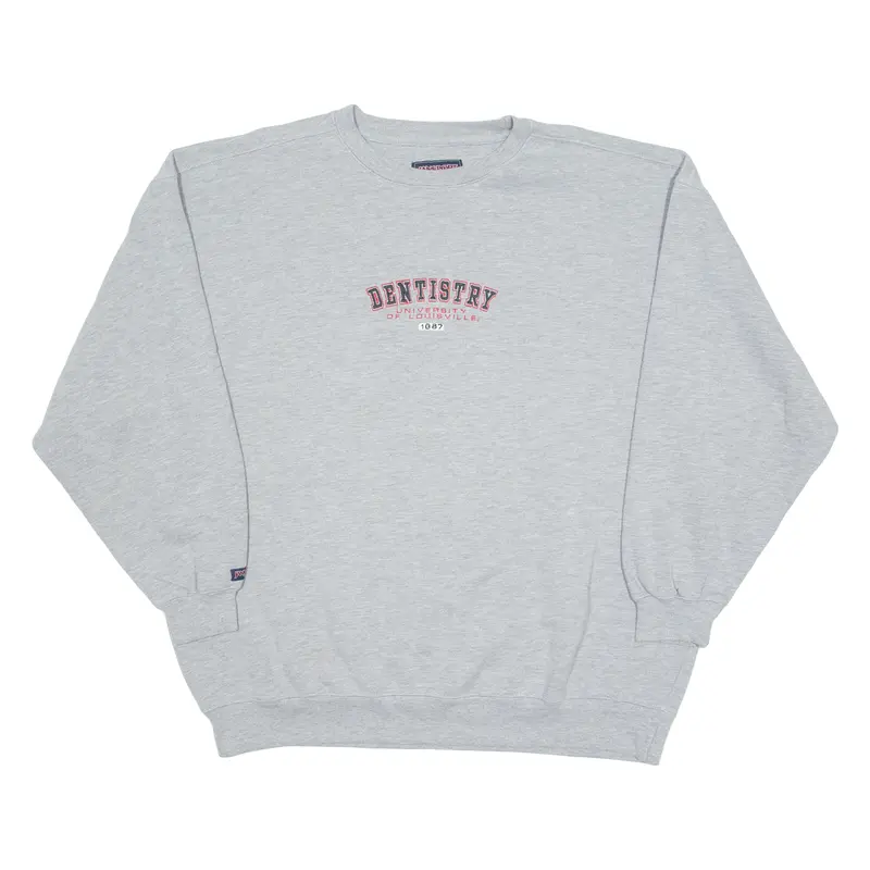 Jansport Mens Sweatshirt Grey Crew Neck Xl 1