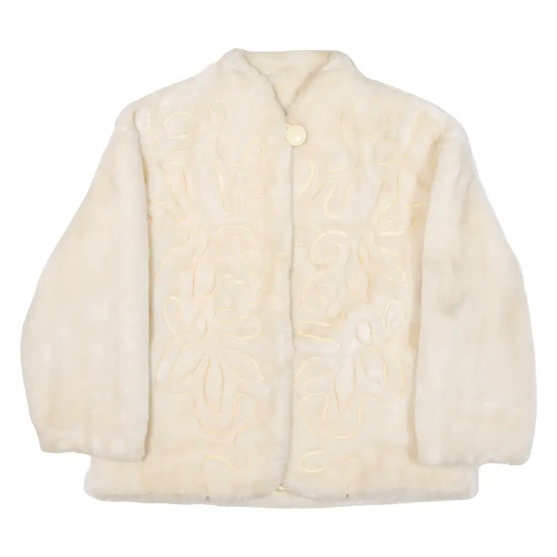 Jean Louis Womens Jacket Cream Xl 1