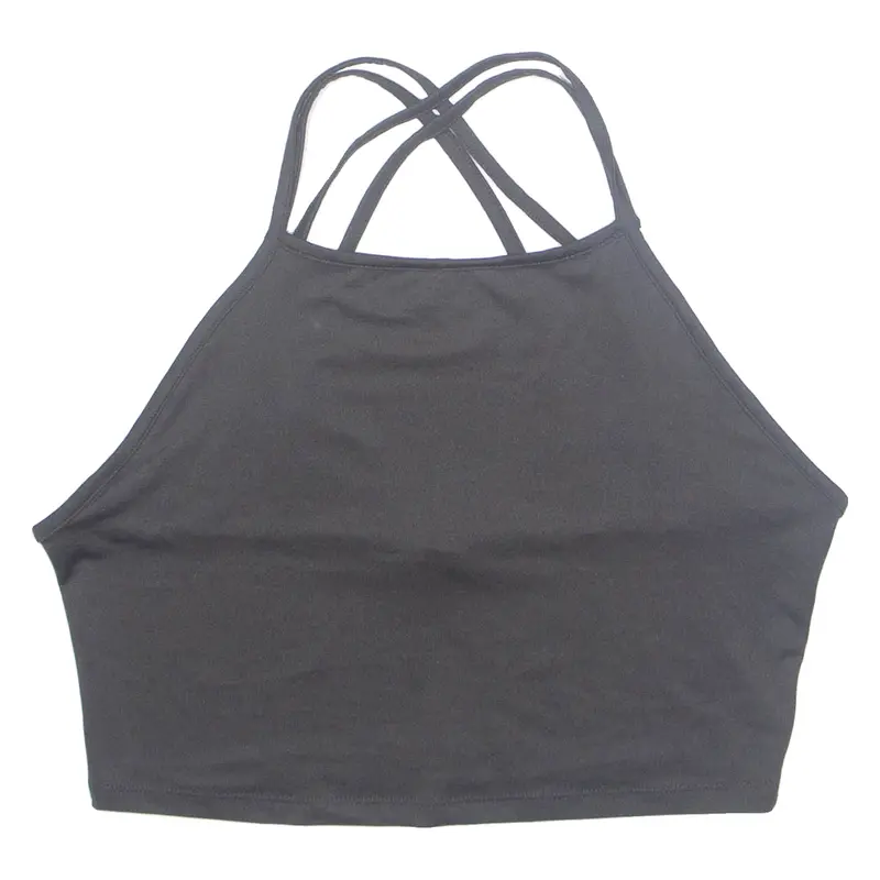 Jennyfer Womens Vest Black Sleeveless S 1