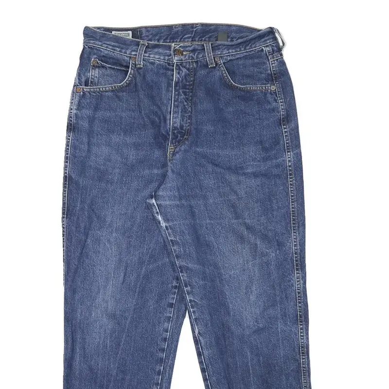 Jinglers Mens Jeans Blue Relaxed Straight Denim Medium W30 L26 Casual Comfort 2
