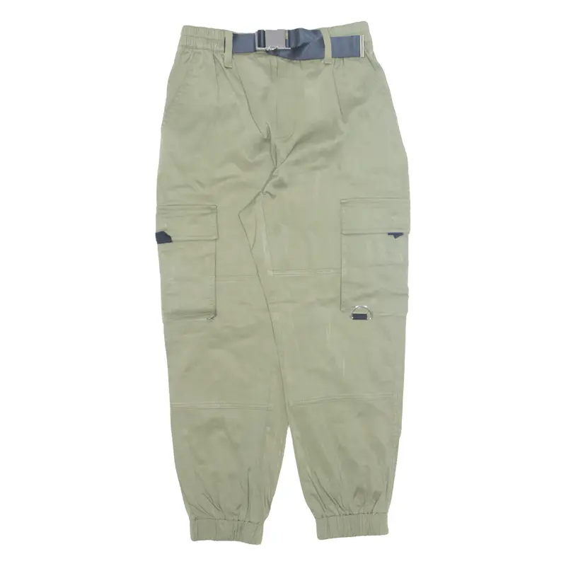 Jogger Womens Trousers Green Relaxed Tapered W28 L26 1