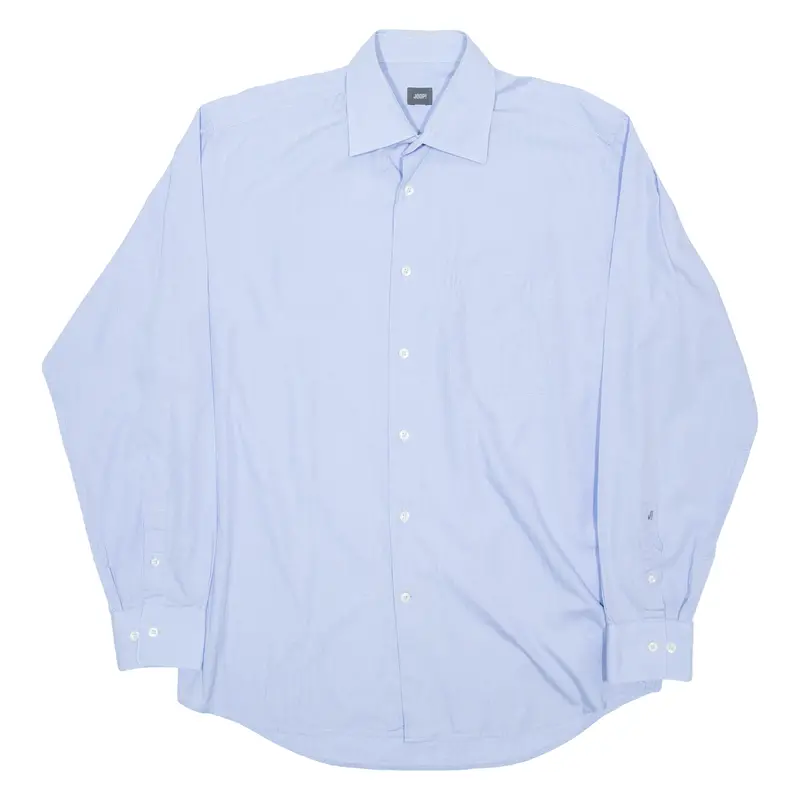 Joop Mens Formal Shirt Blue Long Sleeve M 1