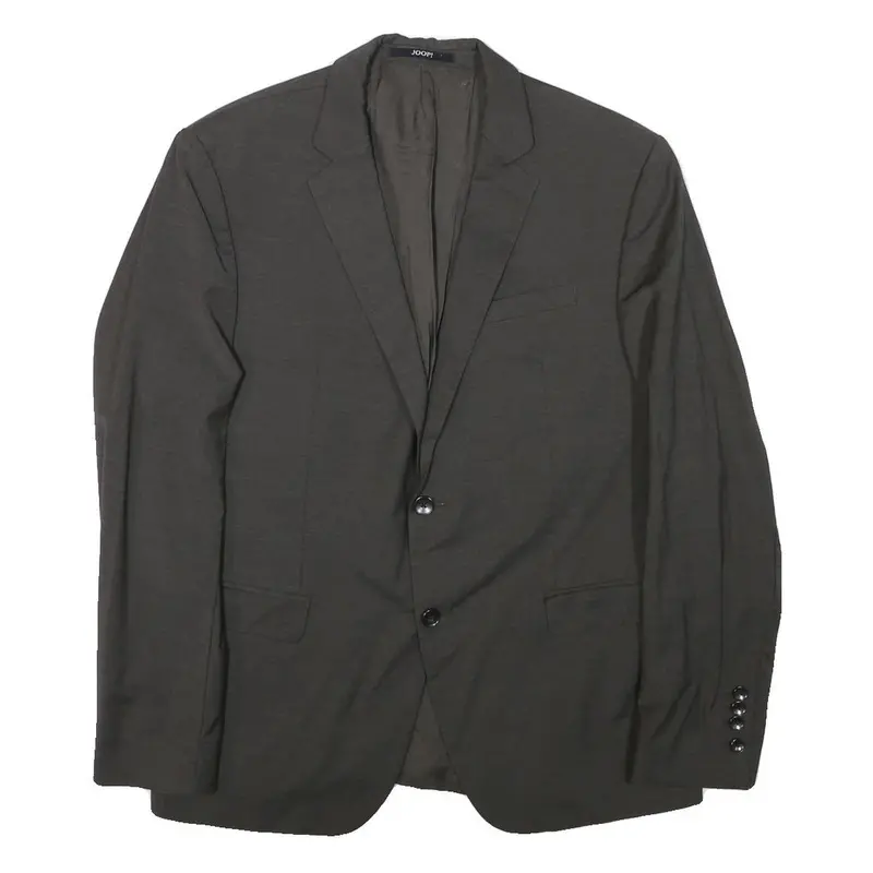 Joop Mens Grey Wool Blend Blazer Tailored Button M Classic Formal Jacket 1