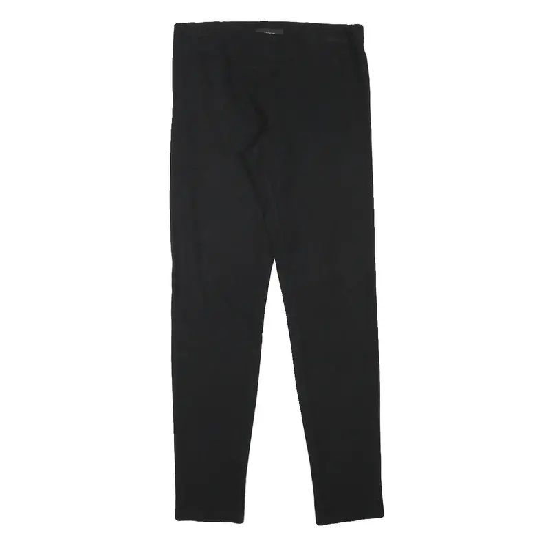 Joseph Womens Black Slim Trousers W27 L28 Polyester Blend Elastic Waist 1