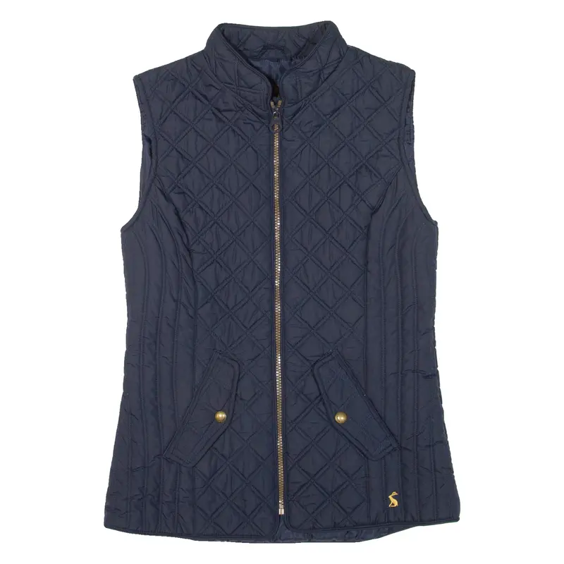 Joules Insulated Womens Quilted Gilet Blue Uk 8 1