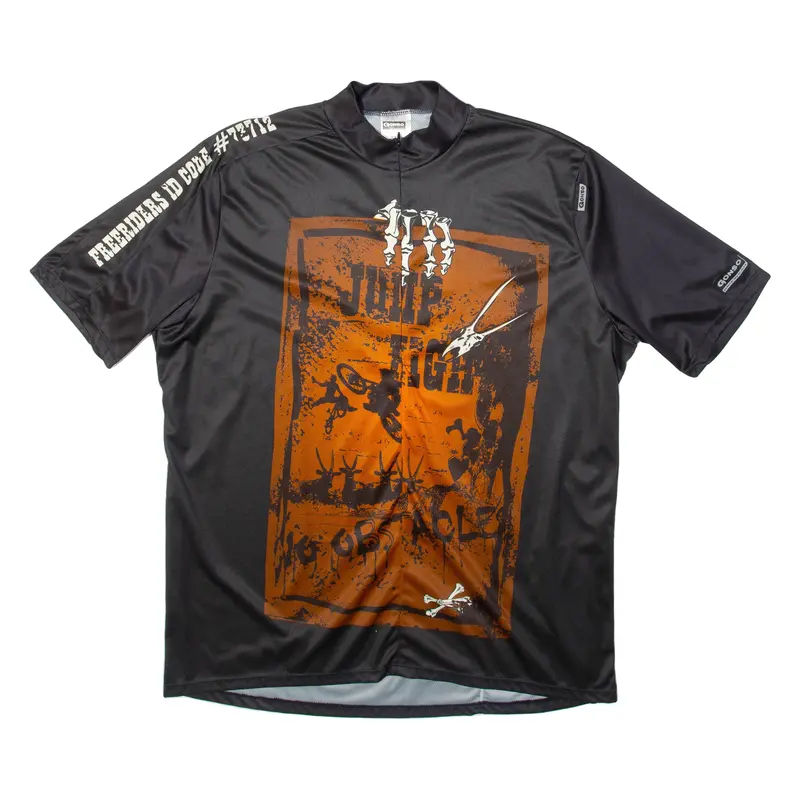 Jump Fight Mens Jersey Black 1/4 Zip 2Xl 1