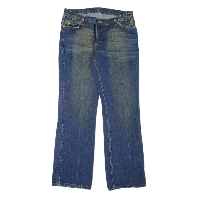 Kangol Womens Jeans Blue Regular Bootcut Stone Wash W31 L32 1