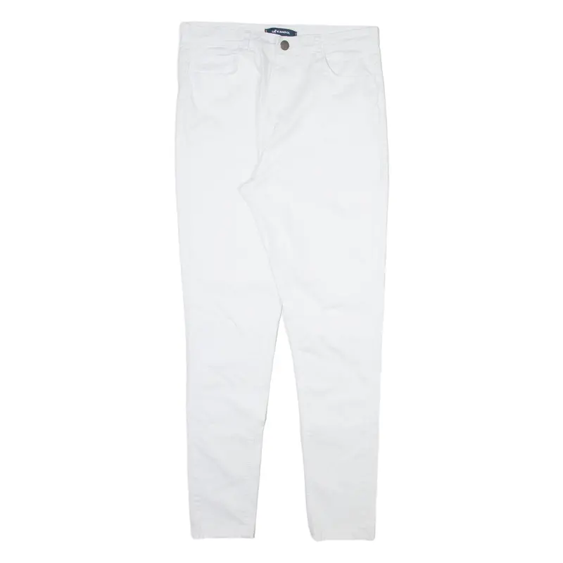 Kangol Womens Trousers White Slim Skinny W30 L30 1