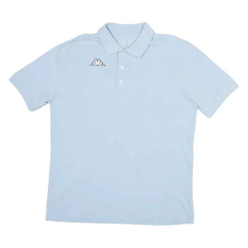 Kappa Mens Polo Shirt Blue M 1