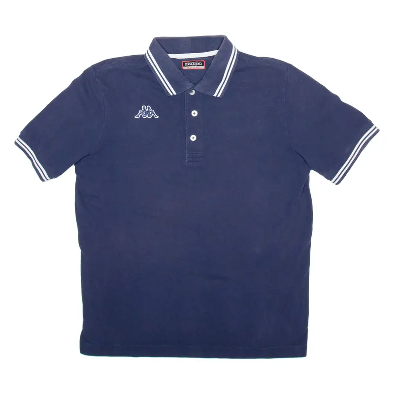Kappa Mens Polo Shirt Blue S 1