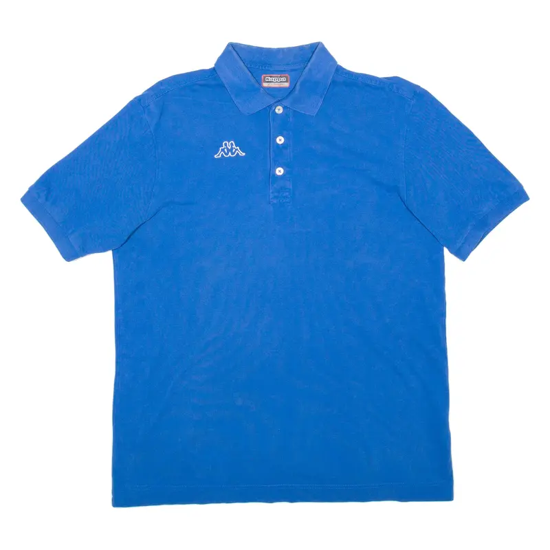 Kappa Mens Polo Shirt Blue Xl 1