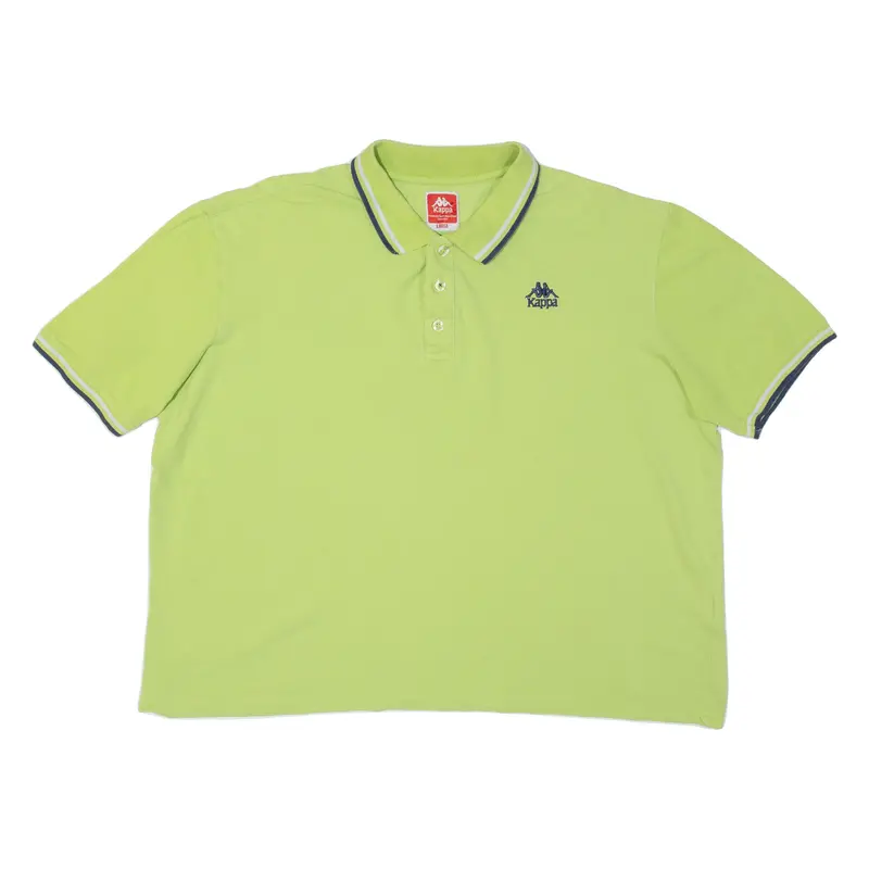 Kappa Mens Polo Shirt Green L 1