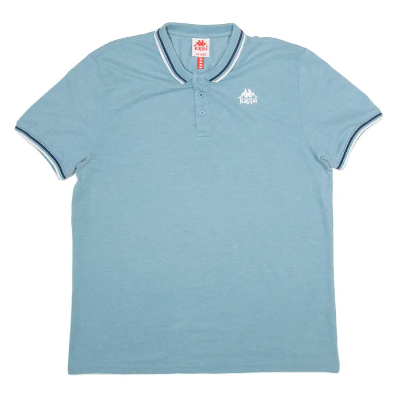 Kappa Mens Polo Shirt Red 2Xl 1