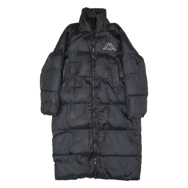 Kappa Mens Puffer Coat Black S 1