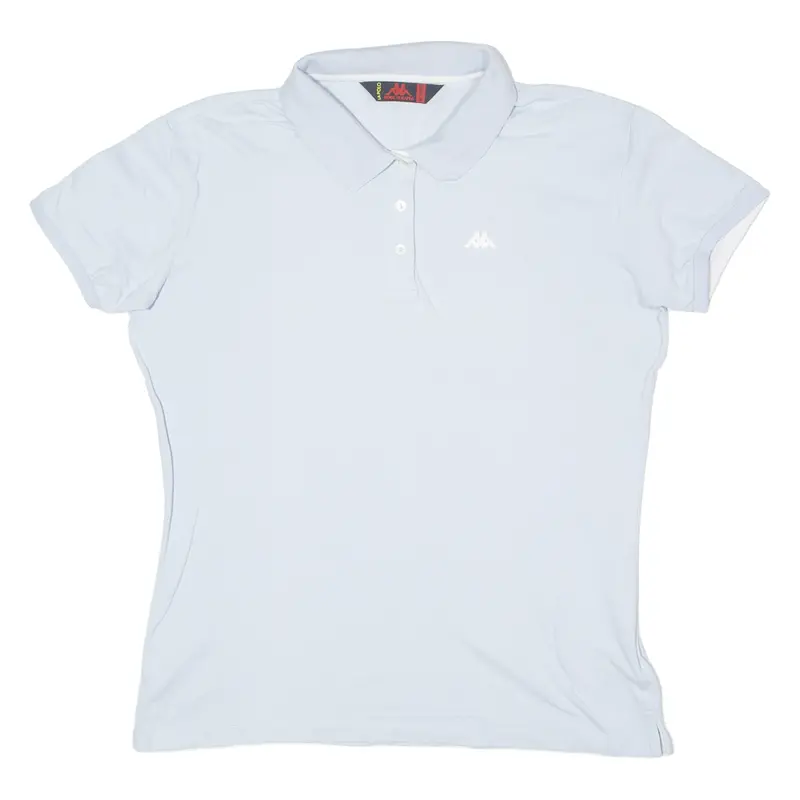 Kappa Womens Polo Shirt Blue 90S 2Xl 1
