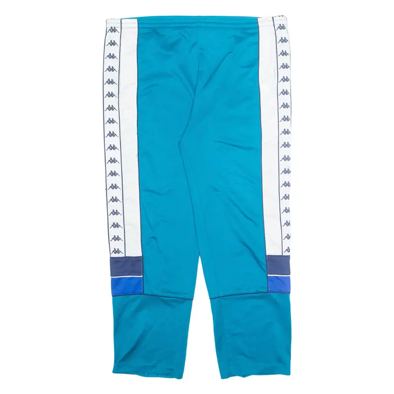 Kappa Womens Sweatpants Blue Straight L W38 L27 1