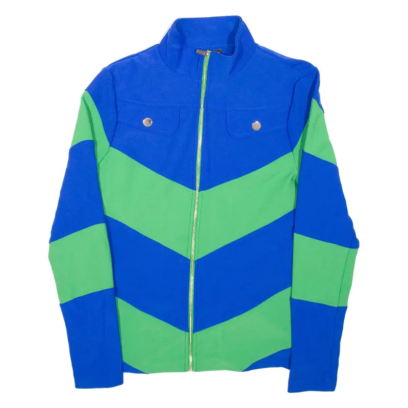 Karen Millen Womens Jacket Blue Striped Uk 14 1