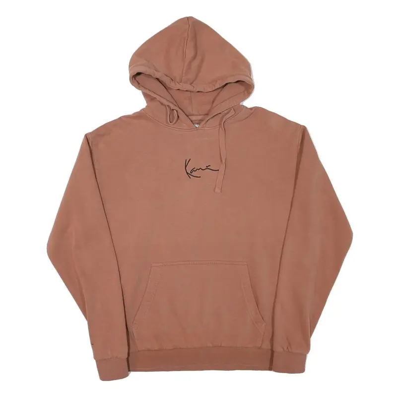Karl Kani Mens Brown Hoodie S Cotton Blend Pullover Casual Streetwear 1