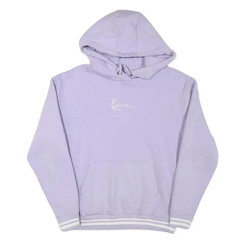 Karl Kani Mens Lilac Hoodie M Cotton Blend Pullover Casual 1