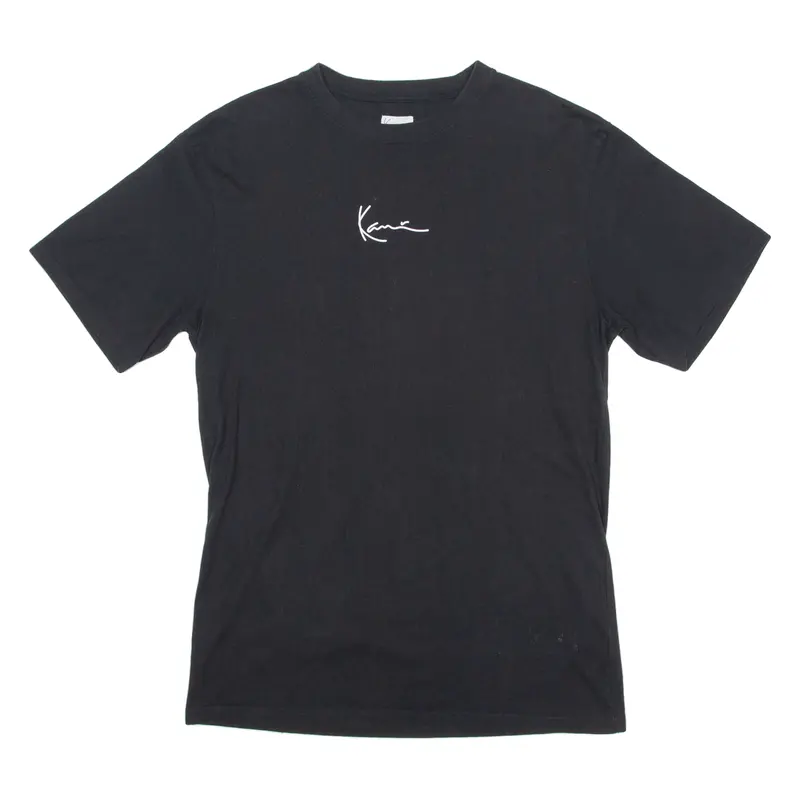 Karl Kani Mens T-Shirt Black Crew Neck L 1