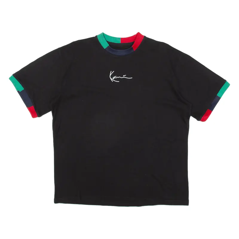 Karl Kani Mens T-Shirt Black S 1