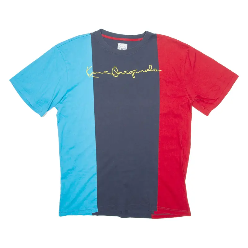 Karl Kani Mens T-Shirt Blue Crew Neck Xl 1