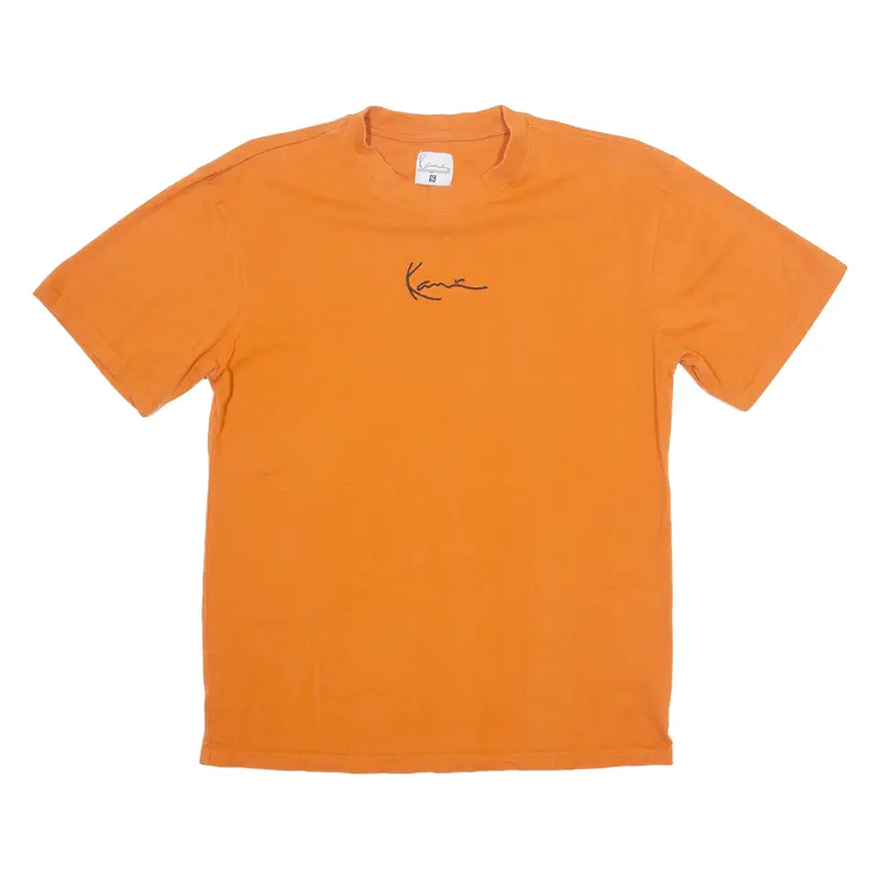 Karl Kani Mens T-Shirt Orange Crew Neck S 1