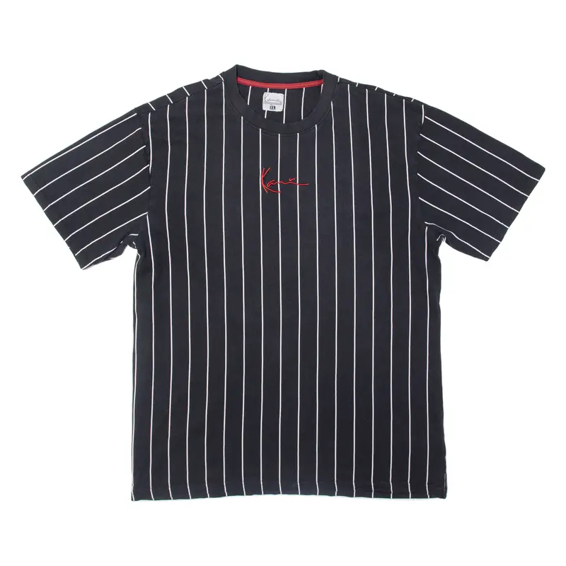 Karl Kani Striped Mens T-Shirt Black Xl 1