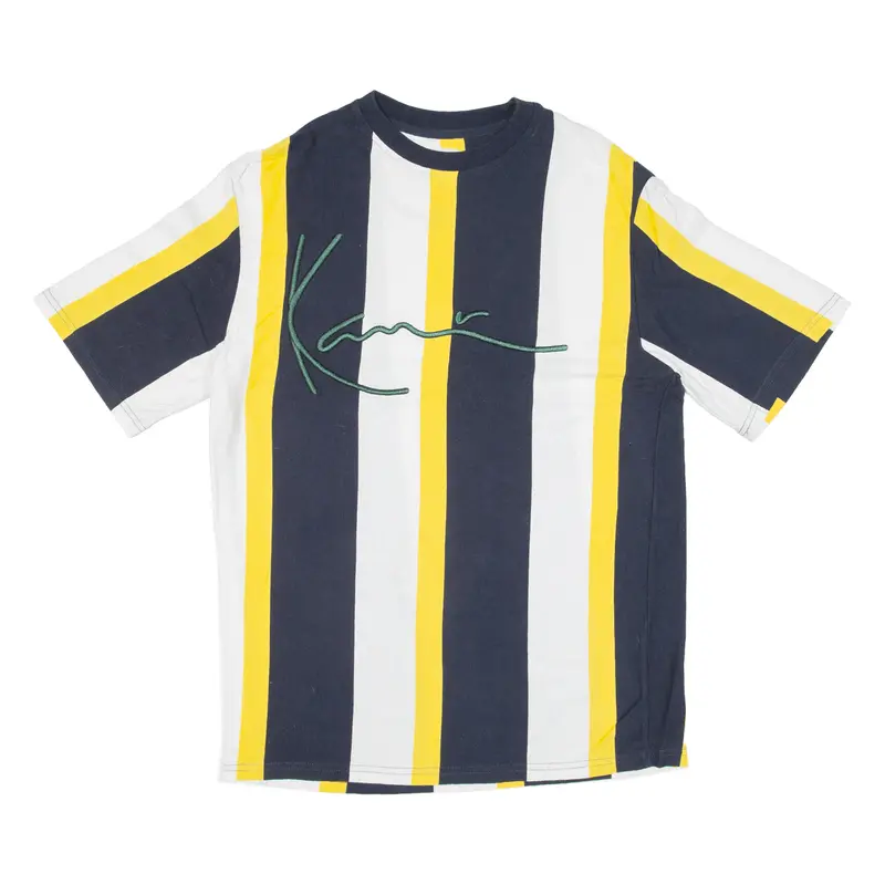 Karl Kani Striped Mens T-Shirt Blue Xs 1