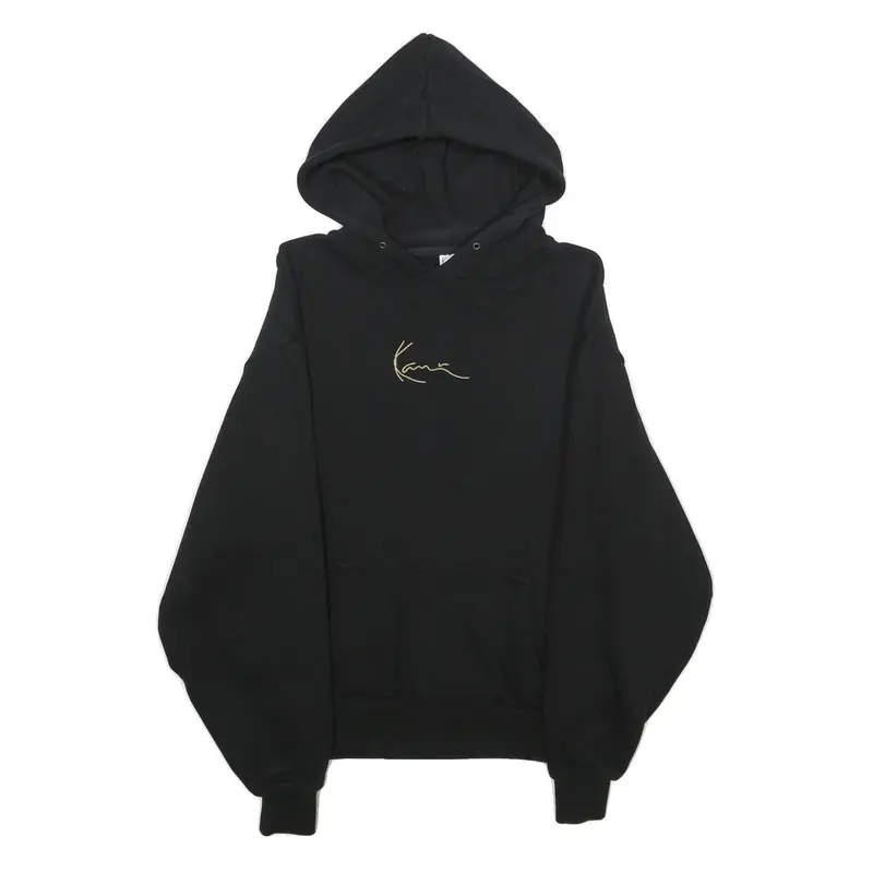 Karl Kani Womens Black Hoodie Xxs Cotton Casual Pullover Sweatshirt 1