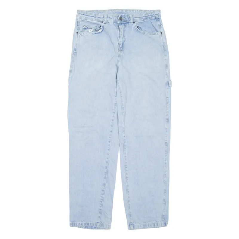 Karl Kani Womens Jeans Blue Regular Straight W33 L32 1