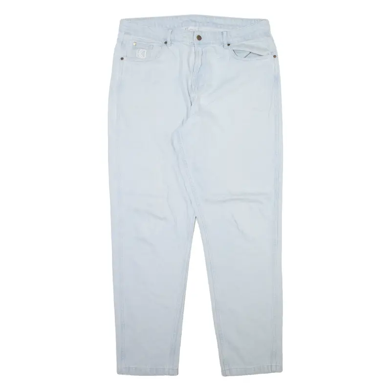 Karl Kani Womens Jeans Blue Relaxed Tapered W36 L32 1