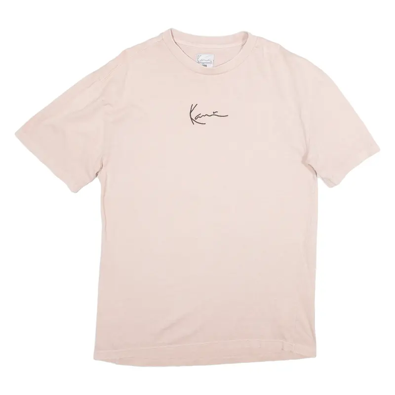 Karl Kani Womens T-Shirt Pink Xs 1