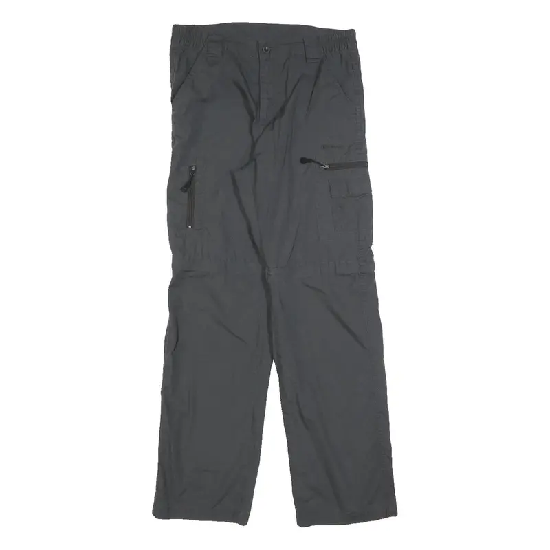 Kilimanjaro Womens Black Polyester Regular Fit Straight Leg Trousers W30 L32 1