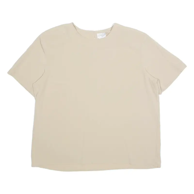 Kim Rogers Womens Top Beige Xl 1