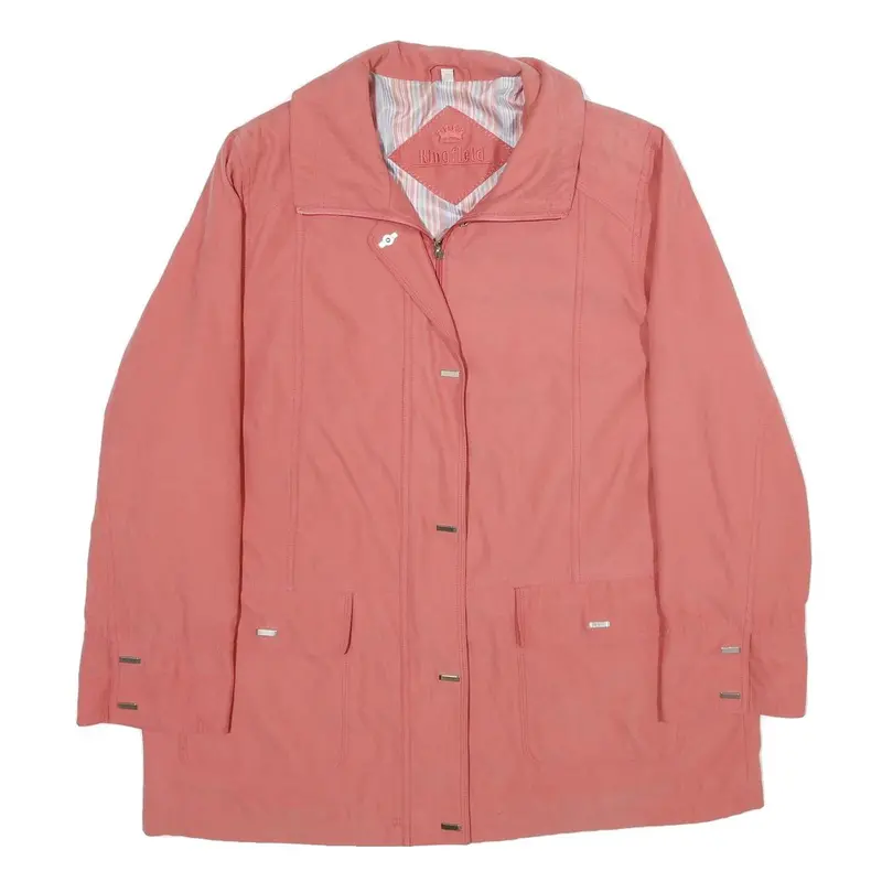 Kingfield Womens Coral Jacket Uk 16 Polyester Blend Casual Zip Up Plain 1