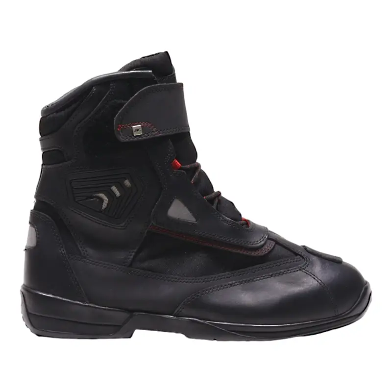 Kochmann Biker Boots Black Leather Mens Uk 9 1
