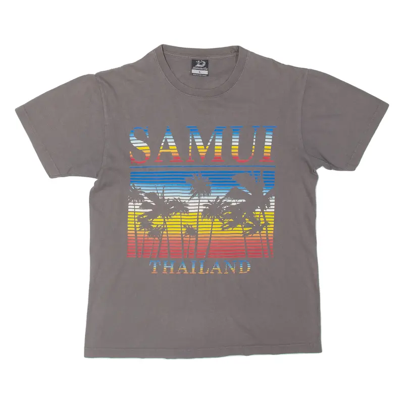 Kod Kaidee Club Thailand Mens T-Shirt Grey L 1
