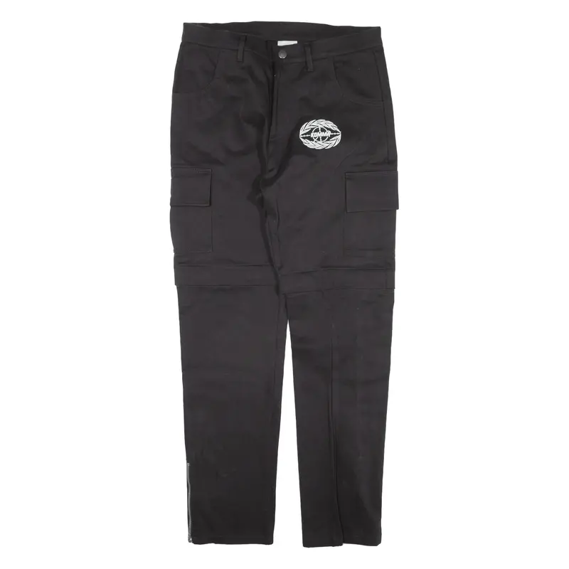 Komma Cargo Womens Trousers Black Slim Tapered W31 L29 1