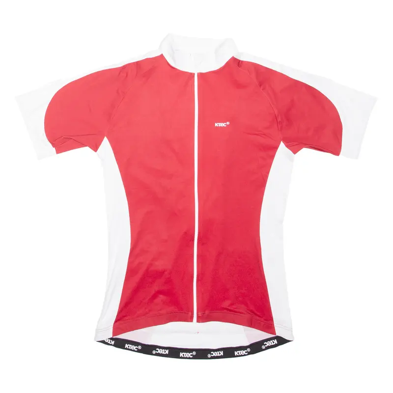 Ktec Full Zip Cycling Shirt Mens Jersey Red M 1
