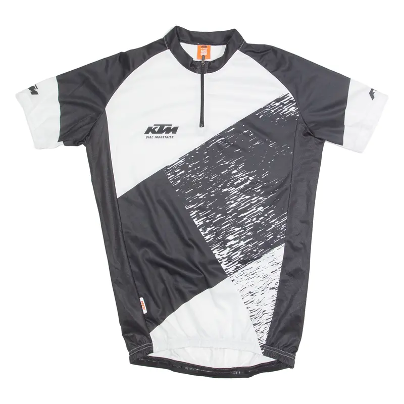 Ktm Cycling Mens Jersey Black 1/4 Zip M 1