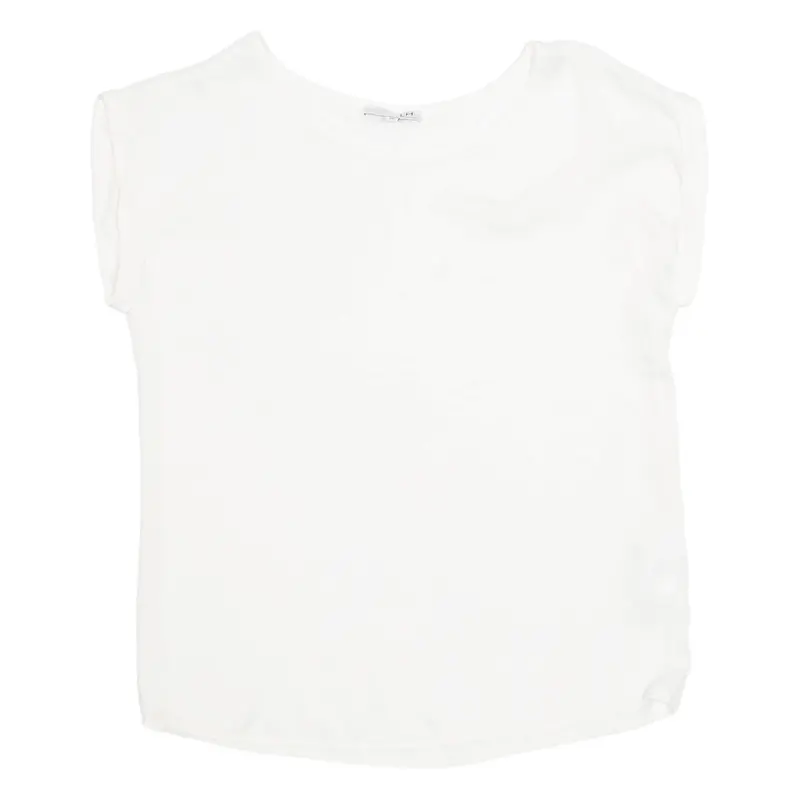 La Hale Sheer Womens Top White M 1