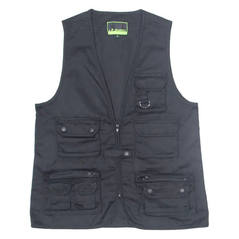 La Shady Mens Gilet Black S 1