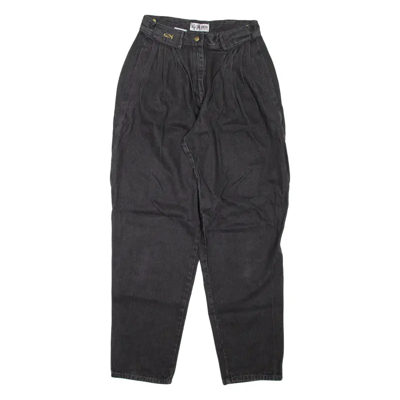 La Talenta Womens Jeans Black Regular Tapered W28 L31 1