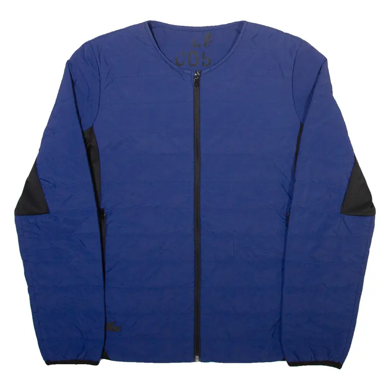 Lacoste Insulated Mens Puffer Jacket Blue S 1