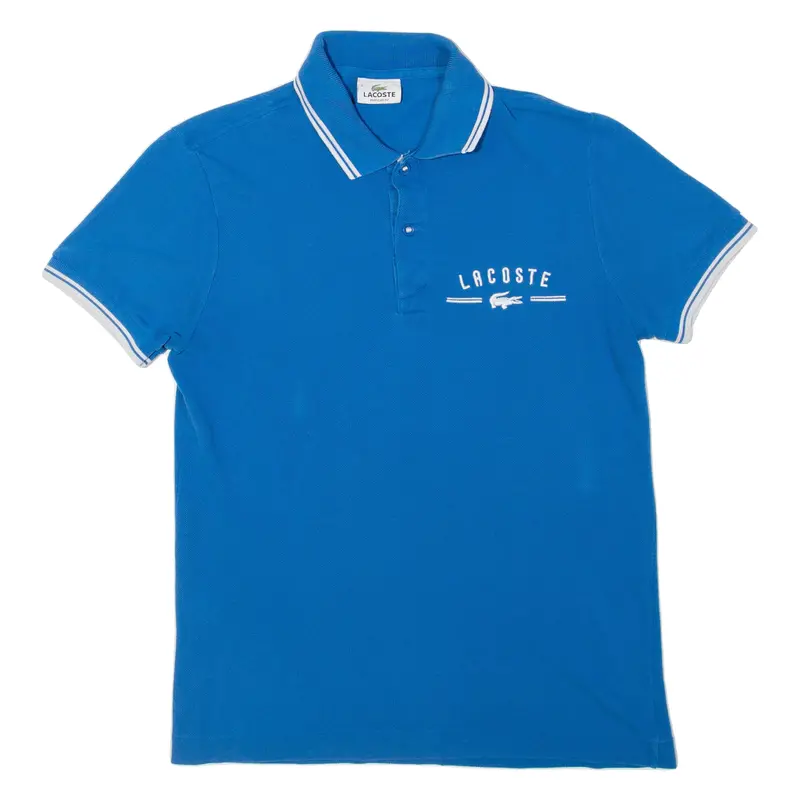Lacoste Mens Polo Shirt Blue Xs 1