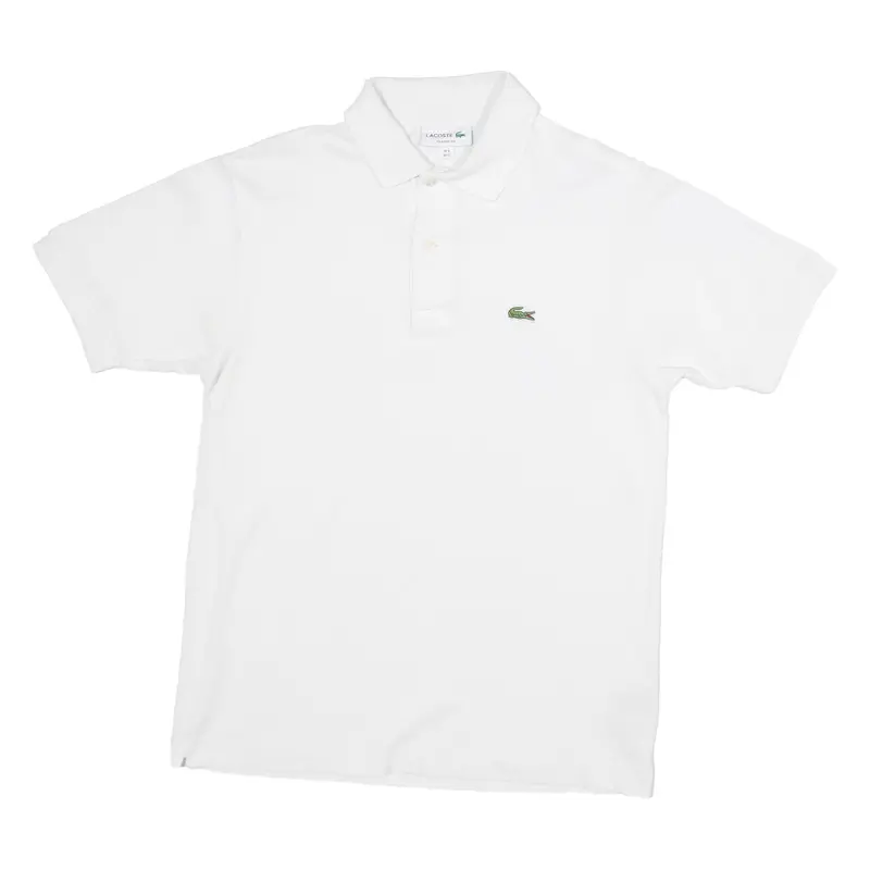 Lacoste Mens Polo Shirt White S 1